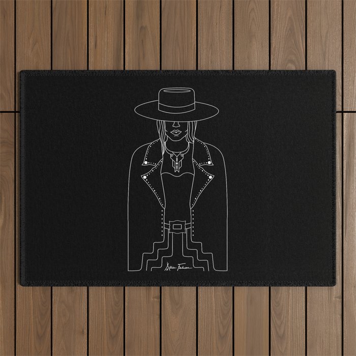 Lady Outlaw Outdoor Rug Gallery Image 1