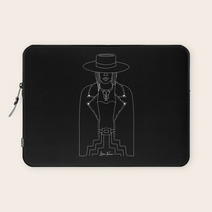 Lady Outlaw Laptop Sleeve Gallery Image 1