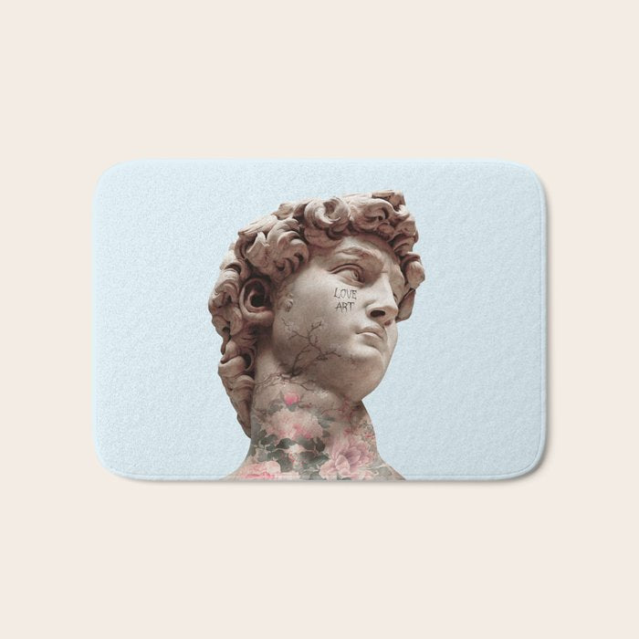 DAVID LOVES ART Bath Mat Gallery Image 1