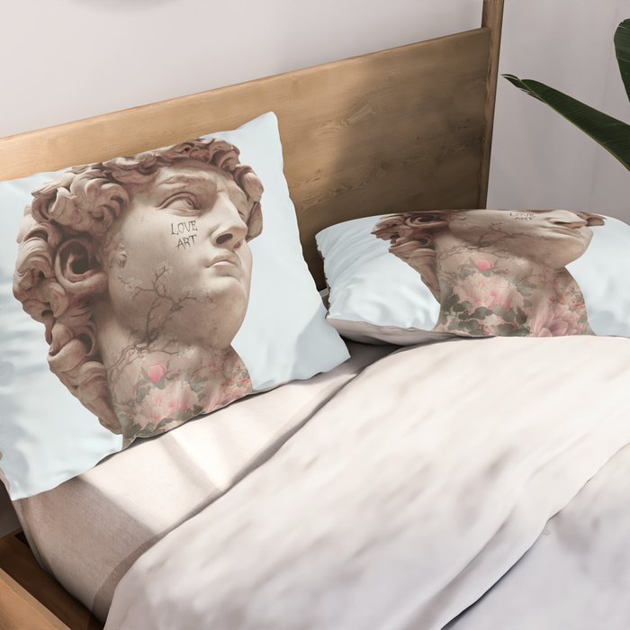 DAVID LOVES ART Pillow Sham Gallery Image 2