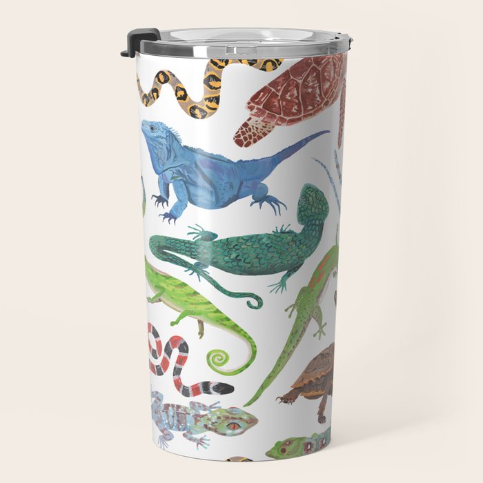 Endangered Reptiles Around the World Travel Mug Gallery Image 3