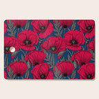 Night poppy garden  Cutting Board Gallery Image 1