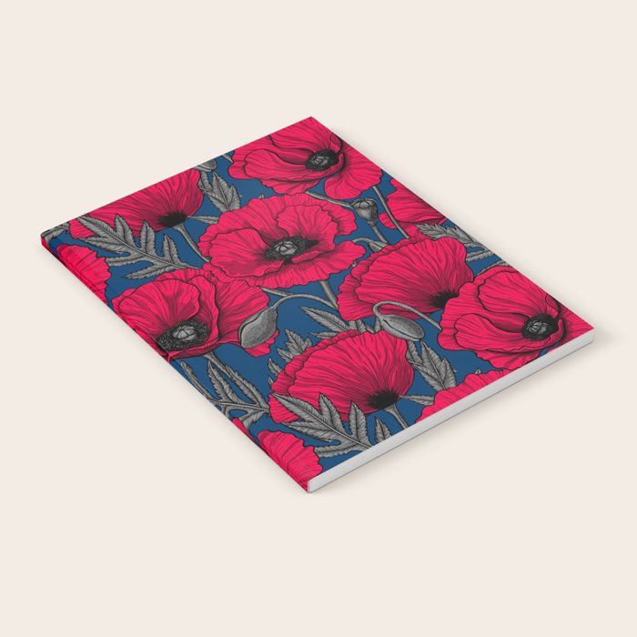 Night poppy garden  Notebook Gallery Image 2