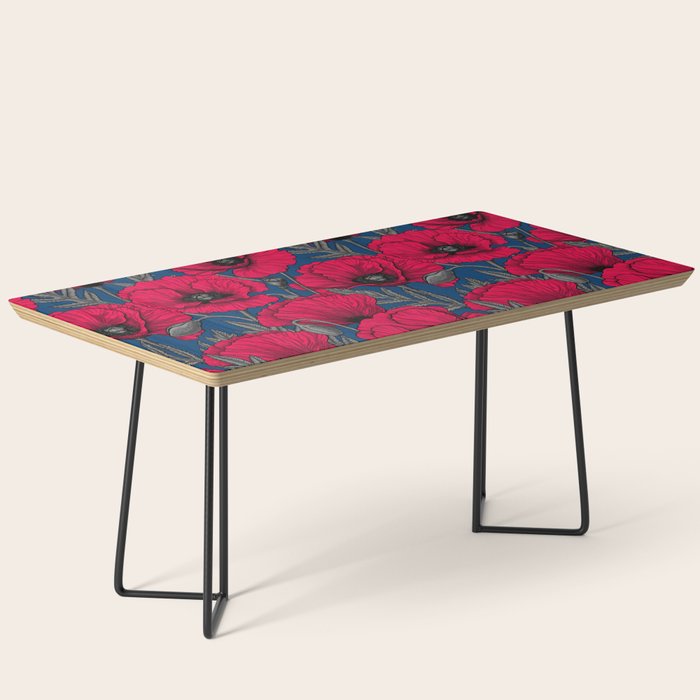 Night poppy garden  Coffee Table Gallery Image 1