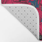 Night poppy garden  Bath Mat Gallery Image 2