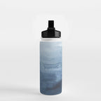 Indigo Abstract Painting | No. 4 Water Bottle Gallery Image 2