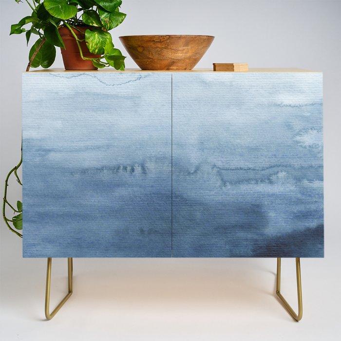 Indigo Abstract Painting | No. 4 Credenza Gallery Image 1