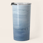 Indigo Abstract Painting | No. 4 Travel Mug Gallery Image 3