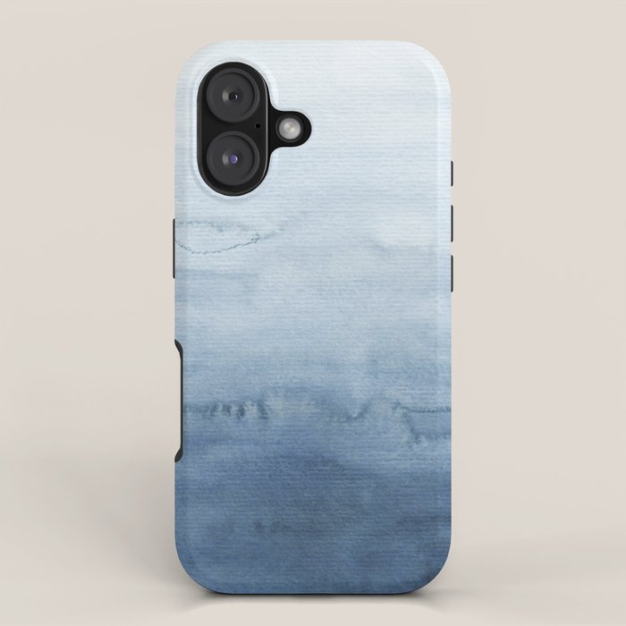 Indigo Abstract Painting | No. 4 iPhone Case Gallery Image 1