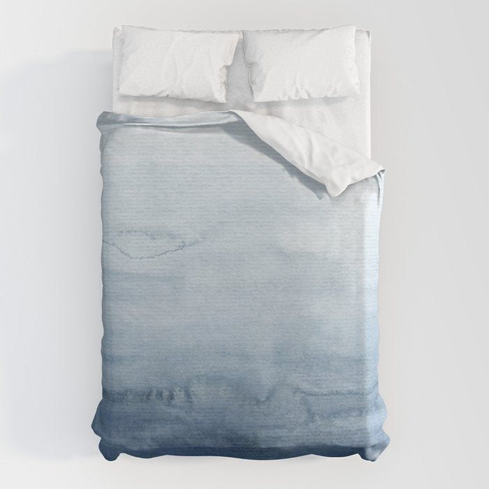 Indigo Abstract Painting | No. 4 Duvet Cover Gallery Image 6