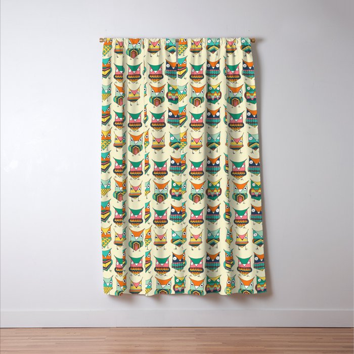 Give a hoot Window Curtain Gallery Image 3