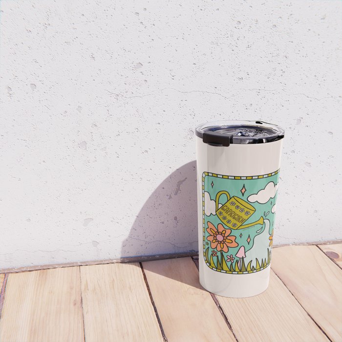 Capricorn Garden Travel Mug Gallery Image 4