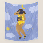 "Be Obsessed" inspired by Kat Schneider, Ritual Wall Tapestry Gallery Image 4