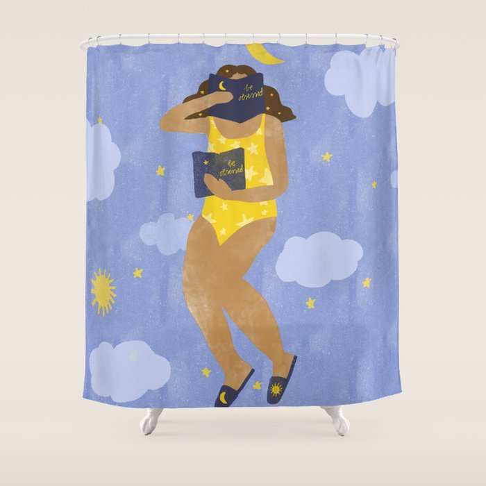 "Be Obsessed" inspired by Kat Schneider, Ritual Shower Curtain Gallery Image 1