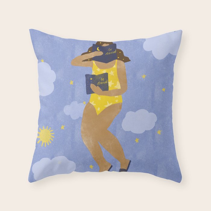 "Be Obsessed" inspired by Kat Schneider, Ritual Throw Pillow Gallery Image 6