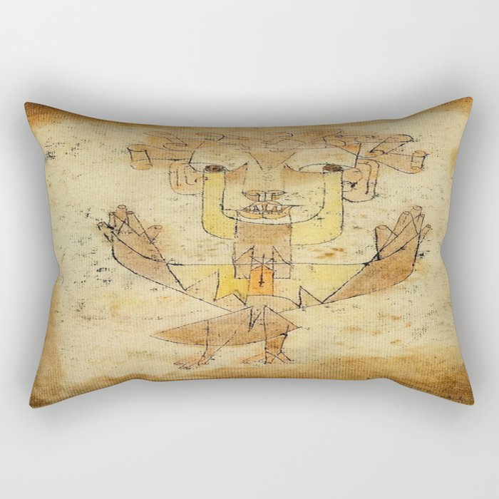  Paul Klee Angelus Novus 1920 Rectangular Pillow Gallery Image 2