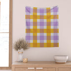 Soothing Geometric Blocks PY Wall Tapestry Gallery Image 2
