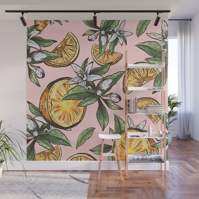 Lemon Crush Wall Mural Gallery Image 1