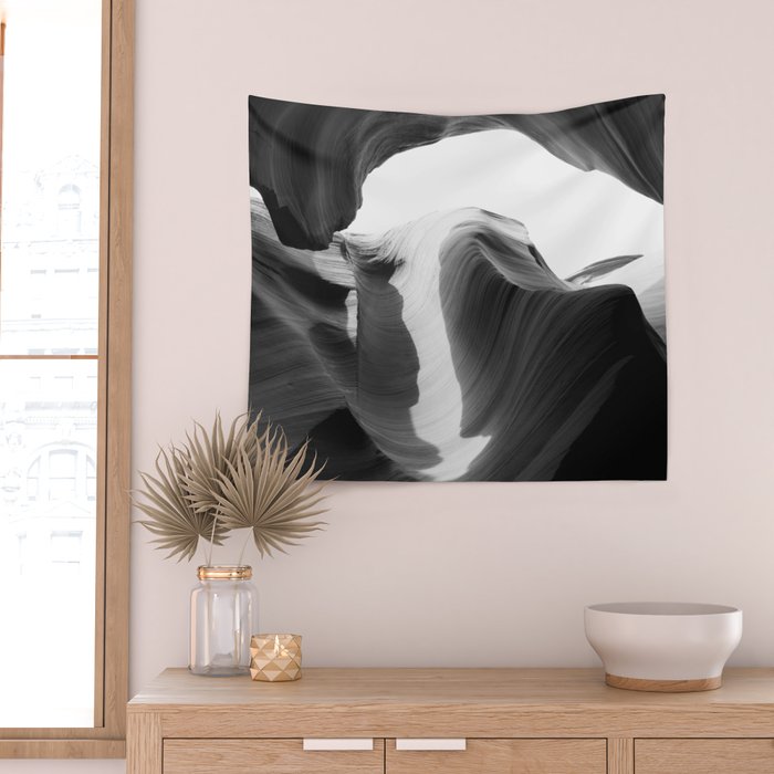 ANTELOPE CANYON XX / Arizona Desert Wall Tapestry Gallery Image 2