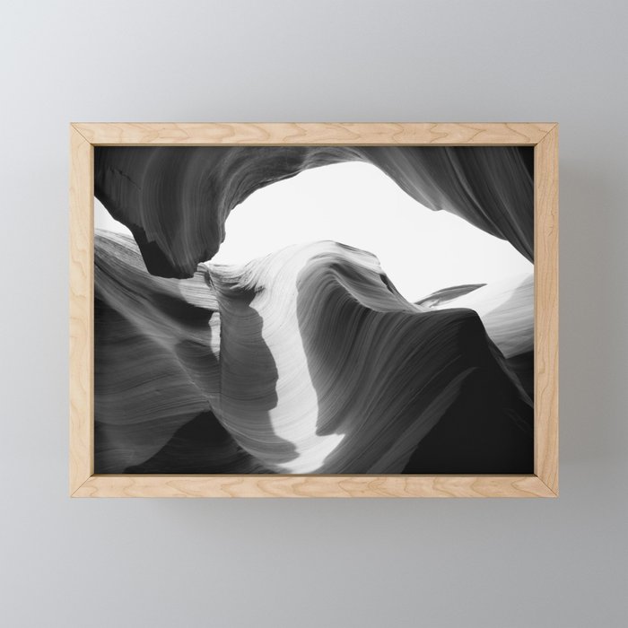 ANTELOPE CANYON XX / Arizona Desert Mini Art Print Gallery Image 1
