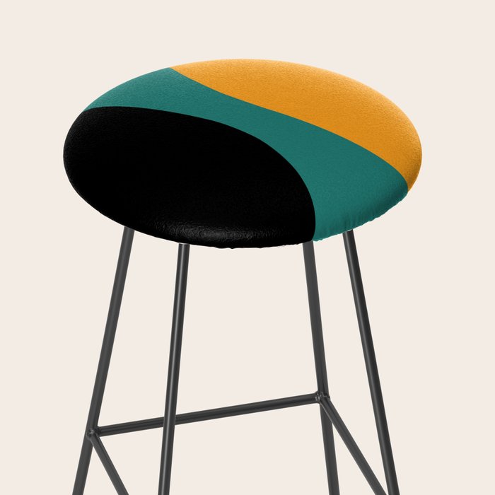 Modern Minimal Arch Abstract LXV Stool Gallery Image 2
