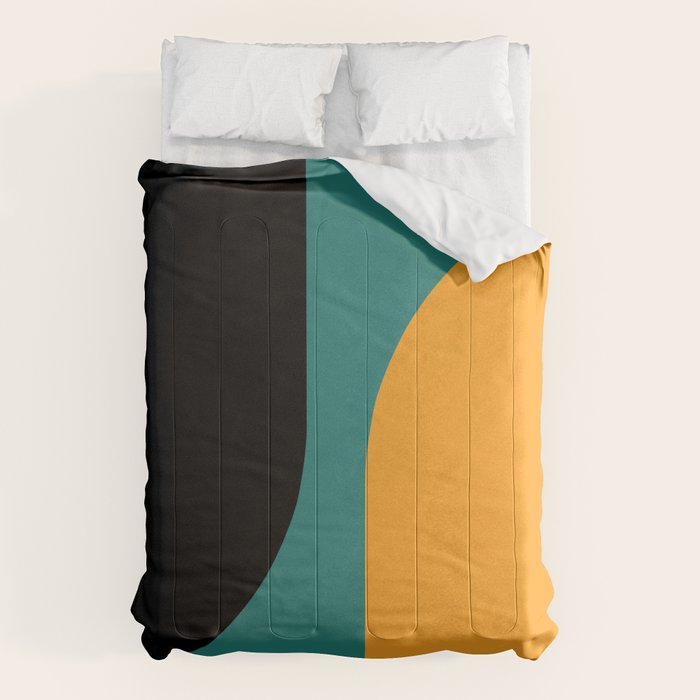 Modern Minimal Arch Abstract LXV Comforter Gallery Image 6