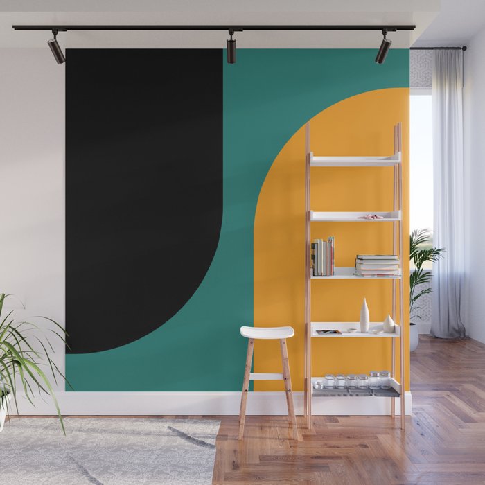 Modern Minimal Arch Abstract LXV Wall Mural Gallery Image 1