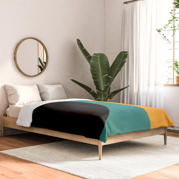 Modern Minimal Arch Abstract LXV Comforter Gallery Image 2