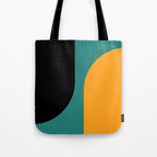 Modern Minimal Arch Abstract LXV Tote Bag Gallery Image 1