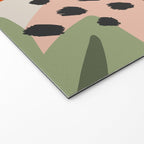 Flower Market Madrid, Abstract Retro Floral Print Welcome Mat Gallery Image 2