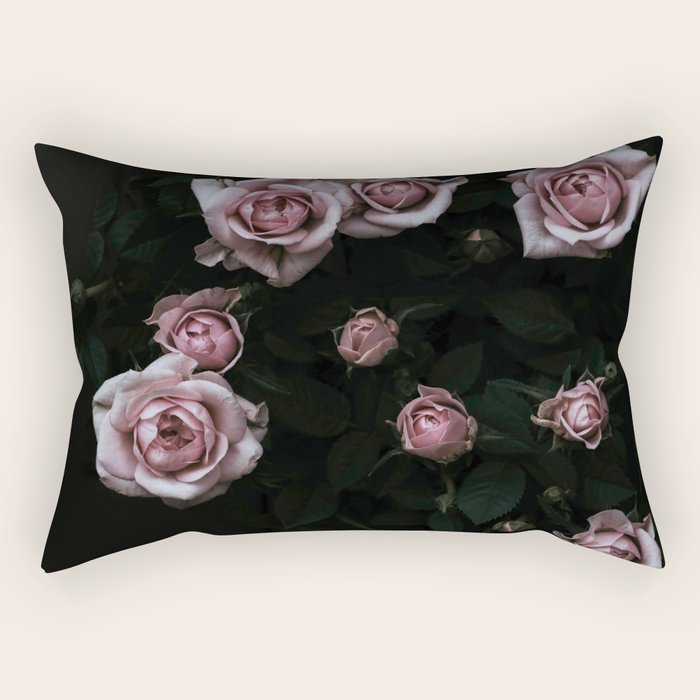 Velvet Rose Pink - Elegant Rose Flower photography by Ingrid Beddoes Rectangular Pillow Gallery Image 2