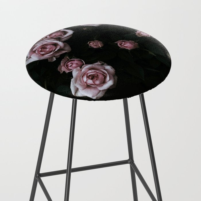 Velvet Rose Pink - Elegant Rose Flower photography by Ingrid Beddoes Stool Gallery Image 2
