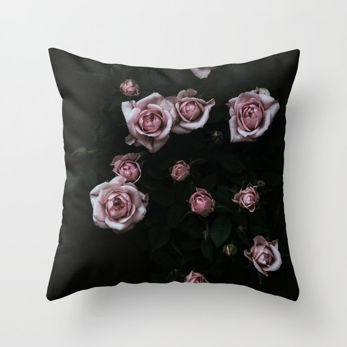 Velvet Rose Pink - Elegant Rose Flower photography by Ingrid Beddoes Throw Pillow Gallery Image 6