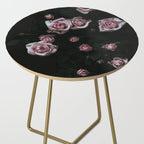 Velvet Rose Pink - Elegant Rose Flower photography by Ingrid Beddoes Side Table Gallery Image 2
