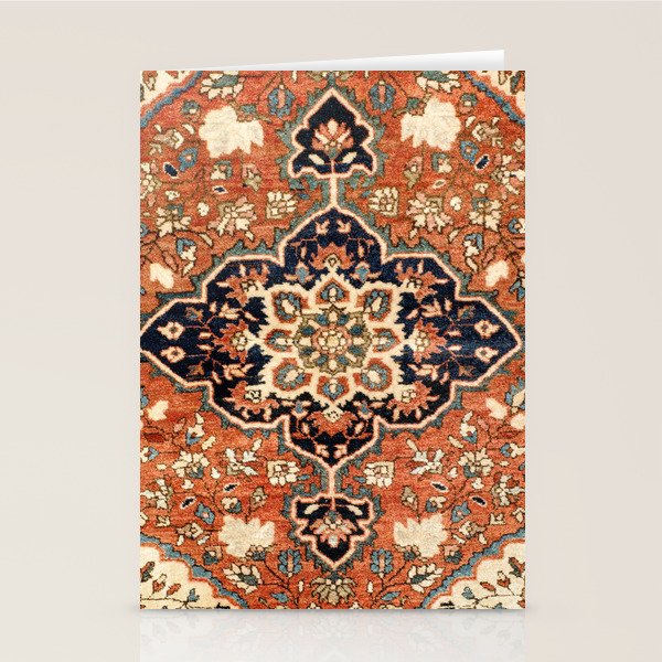 Sarouk Poshti Persian Rug Print Stationery Card Gallery Image 2