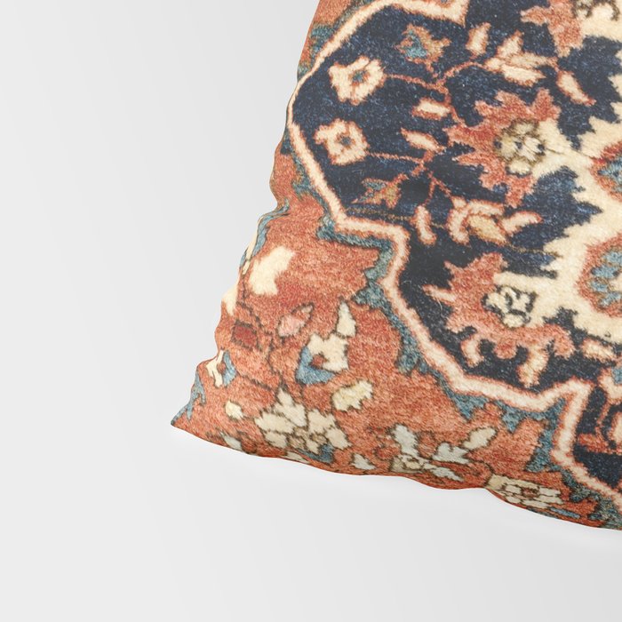 Sarouk Poshti Persian Rug Print Pillow Sham Gallery Image 4