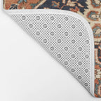 Sarouk Poshti Persian Rug Print Bath Mat Gallery Image 2