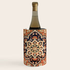 Sarouk Poshti Persian Rug Print Wine Chiller Gallery Image 1