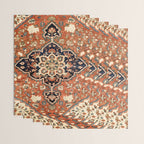 Sarouk Poshti Persian Rug Print Wrapping Paper Gallery Image 3