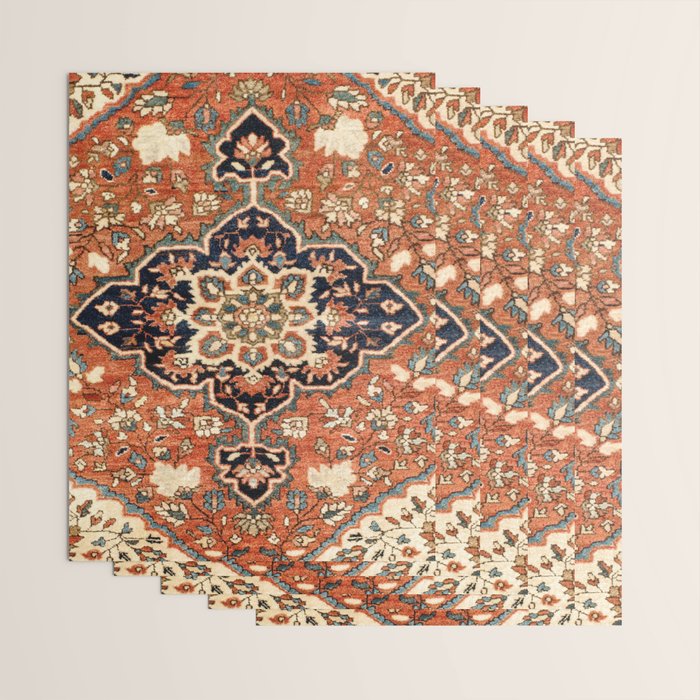 Sarouk Poshti Persian Rug Print Wrapping Paper Gallery Image 3