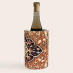 Sarouk Poshti Persian Rug Print Wine Chiller Gallery Image 3