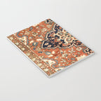 Sarouk Poshti Persian Rug Print Notebook Gallery Image 3