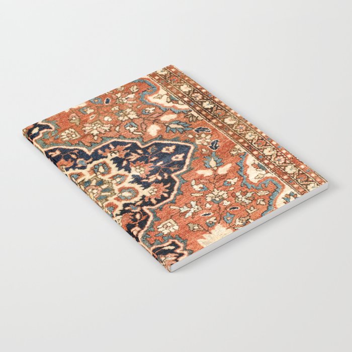 Sarouk Poshti Persian Rug Print Notebook Gallery Image 2