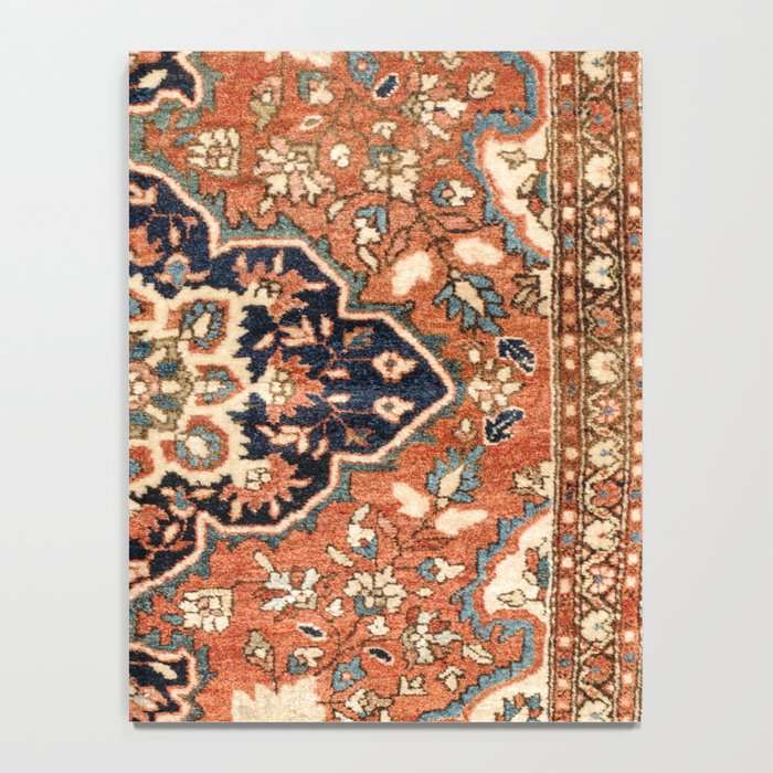 Sarouk Poshti Persian Rug Print Notebook Gallery Image 4