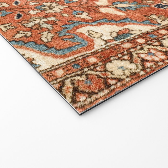 Sarouk Poshti Persian Rug Print Welcome Mat Gallery Image 2