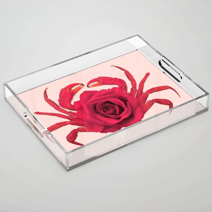 ROSE CRAB Acrylic Tray Gallery Image 1