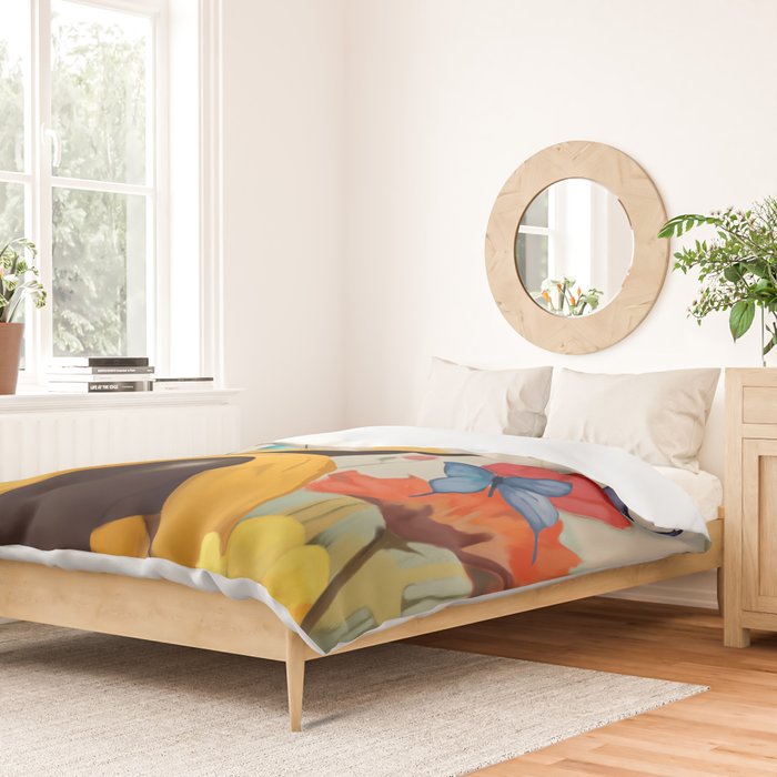 Garden Muse Duvet Cover Gallery Image 2