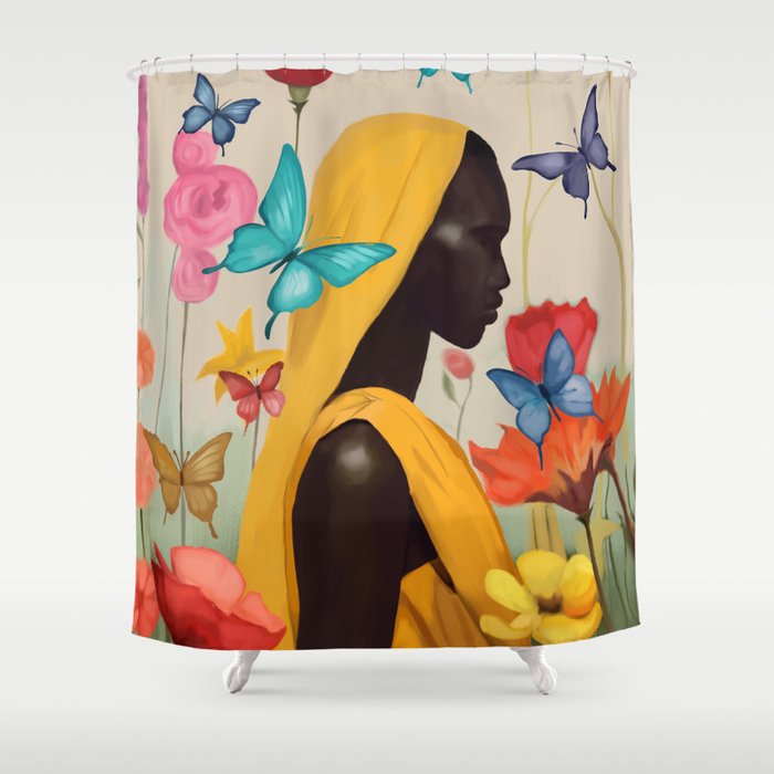 Garden Muse Shower Curtain Gallery Image 1