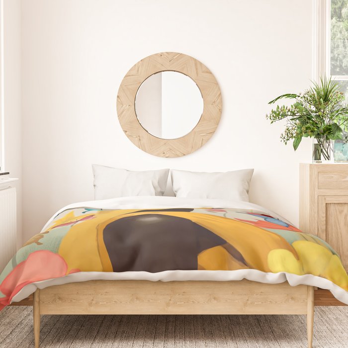 Garden Muse Duvet Cover Gallery Image 3