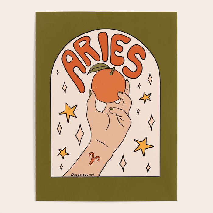 Aries Orange Poster Gallery Image 4